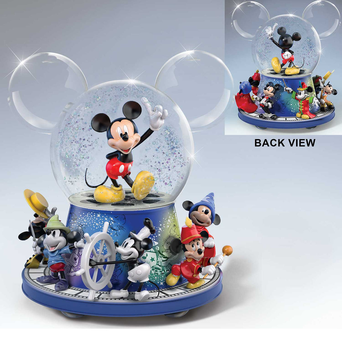 17 MICKEY MOUSE ROTATING GLOBE Bradford