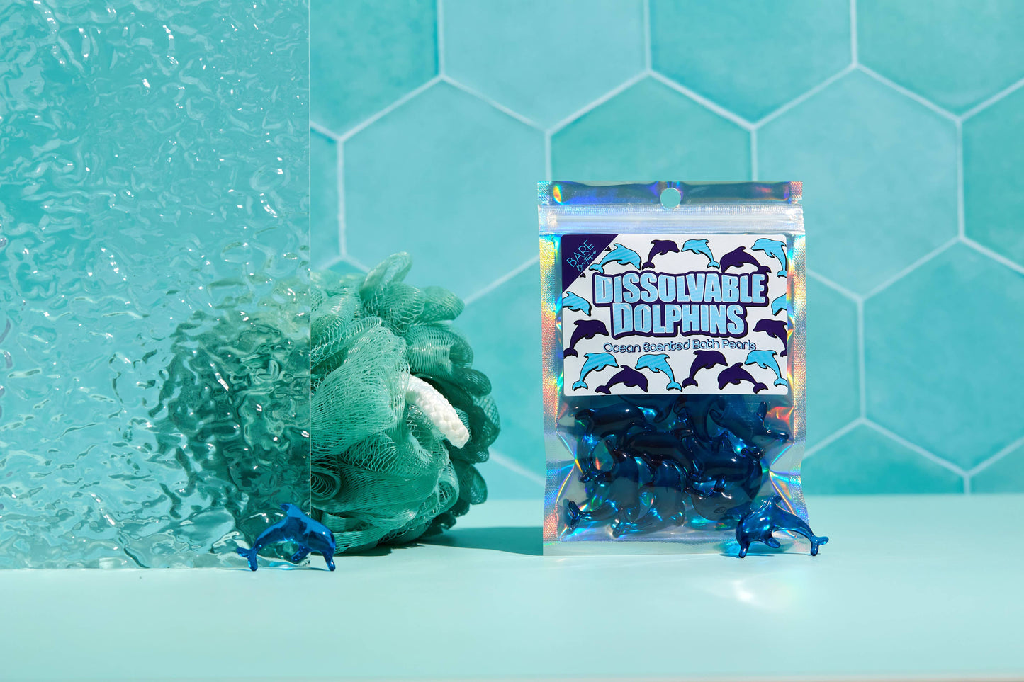 Perles de bain rétro Dolphin Bare Boutique