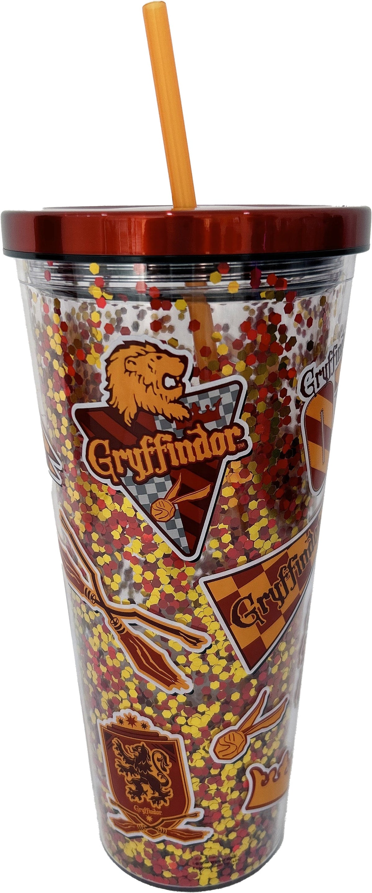 GRYFFINDOR 32OZ GLITTER CUP Spoontiques