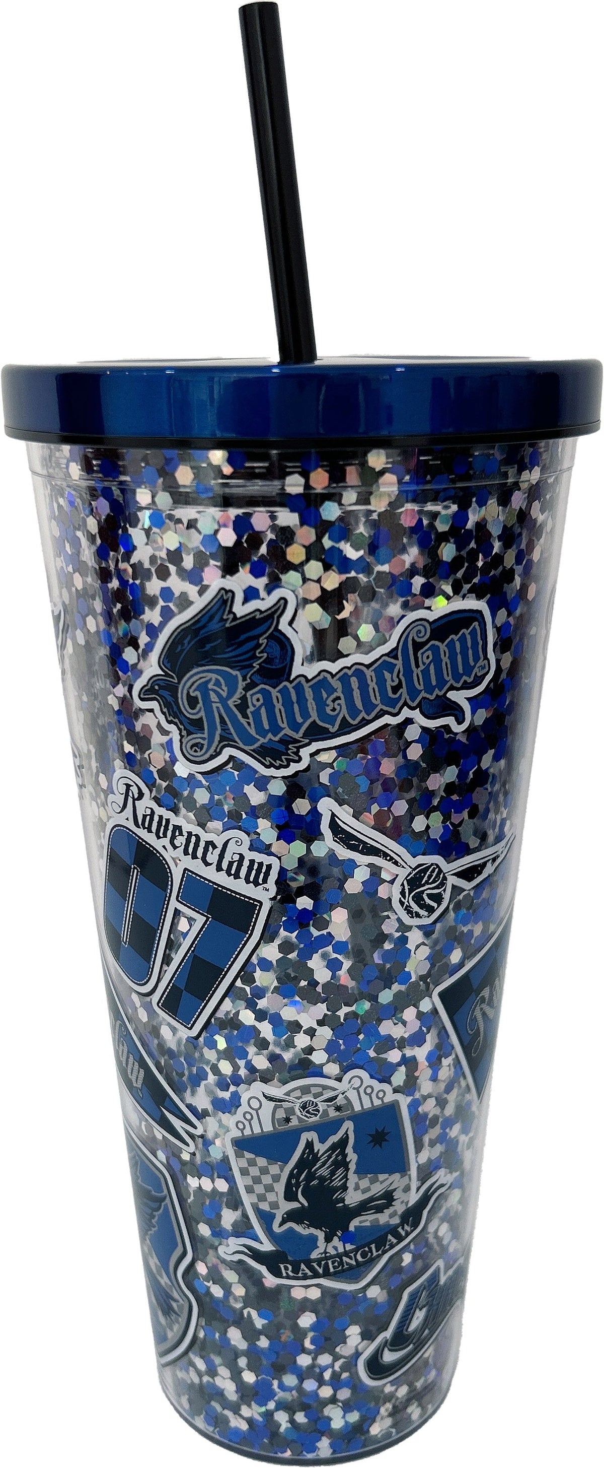 RAVENCLAW 32OZ GLITTER CUP Spoontiques