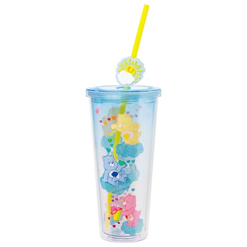 Gobelet froid en plastique Care Bears Sun Shower Glitteroz Confiserie et cie