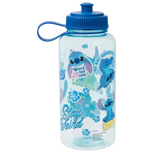 Bouteille d'eau de sport Lilo and Stitch Pose Art 33,8 oz Confiserie et cie