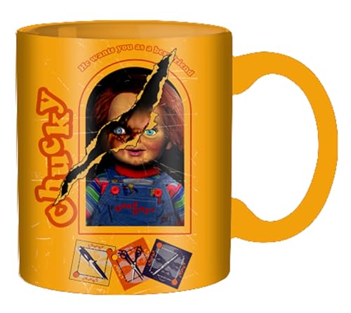 Tasse en céramique Chucky Ripped Package 20 oz Confiserie et cie