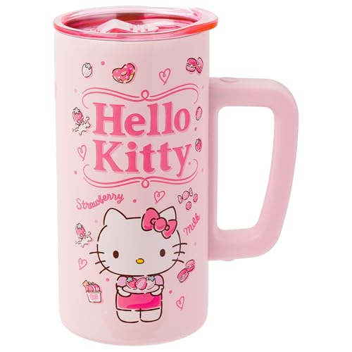 Tasse à café Hello Kitty Strawberry Milk Storefront 15 oz Confiserie et cie
