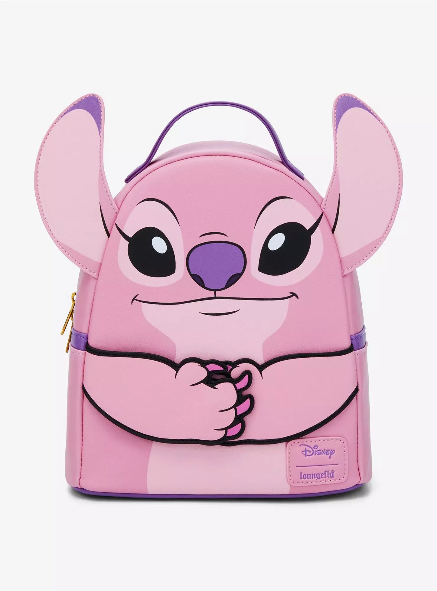 Mini sac à dos Loungefly Disney Stitch & Angel à mains magnétiques