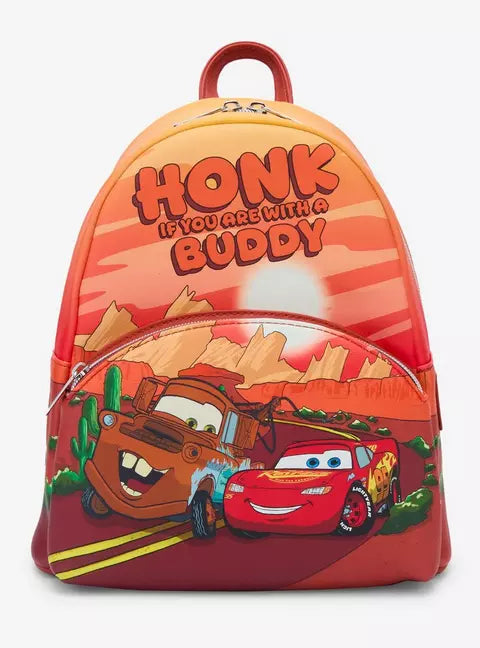 Loungefly Disney Pixar Cars Duo Radiator Springs Mini Backpack HT/BL
