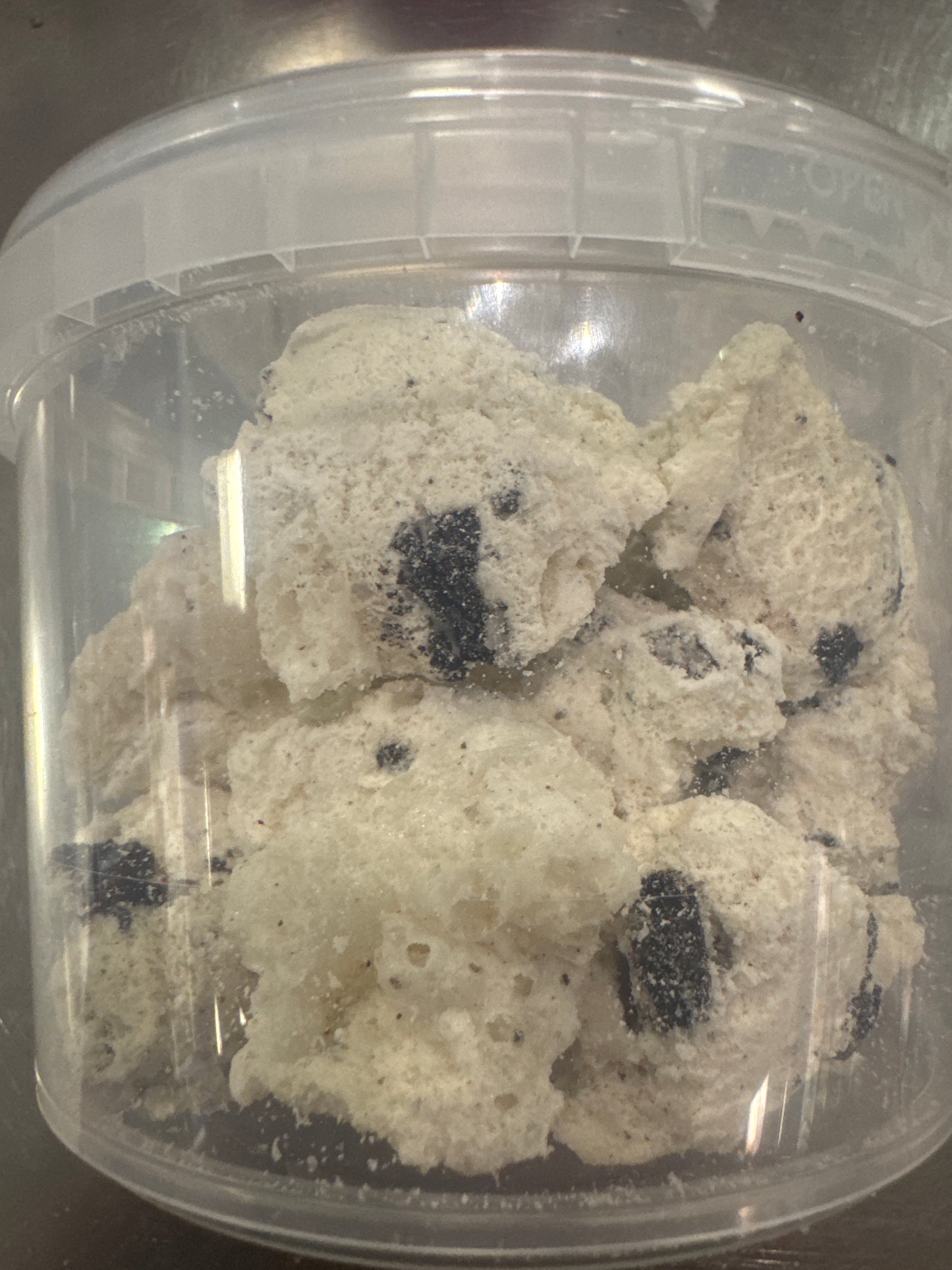 Lyophilisé crème glacée biscuit crème