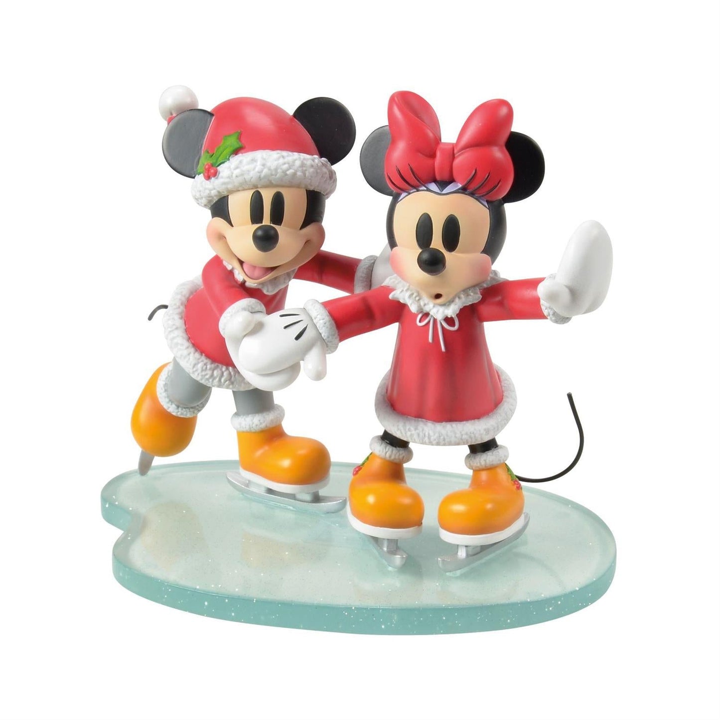 Mickey & Minnie Skating Enesco