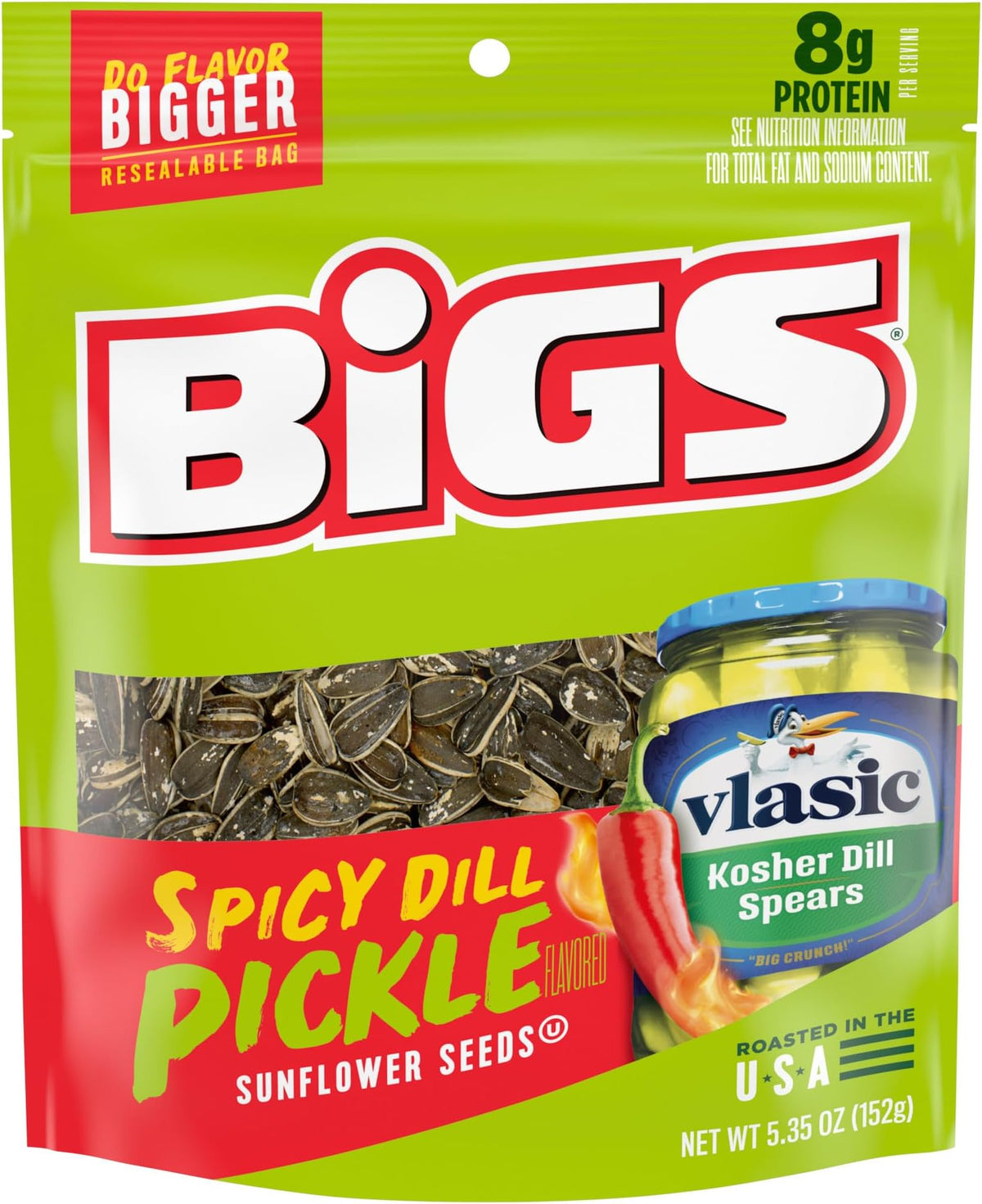 sunflower seed spicy dill pickle Exosweet