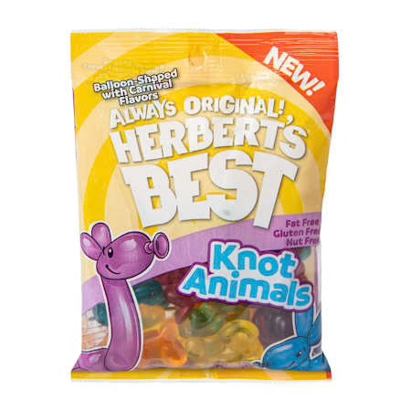 Herberts Best Knot Animals Peg Bag 3.5oz Blackcat