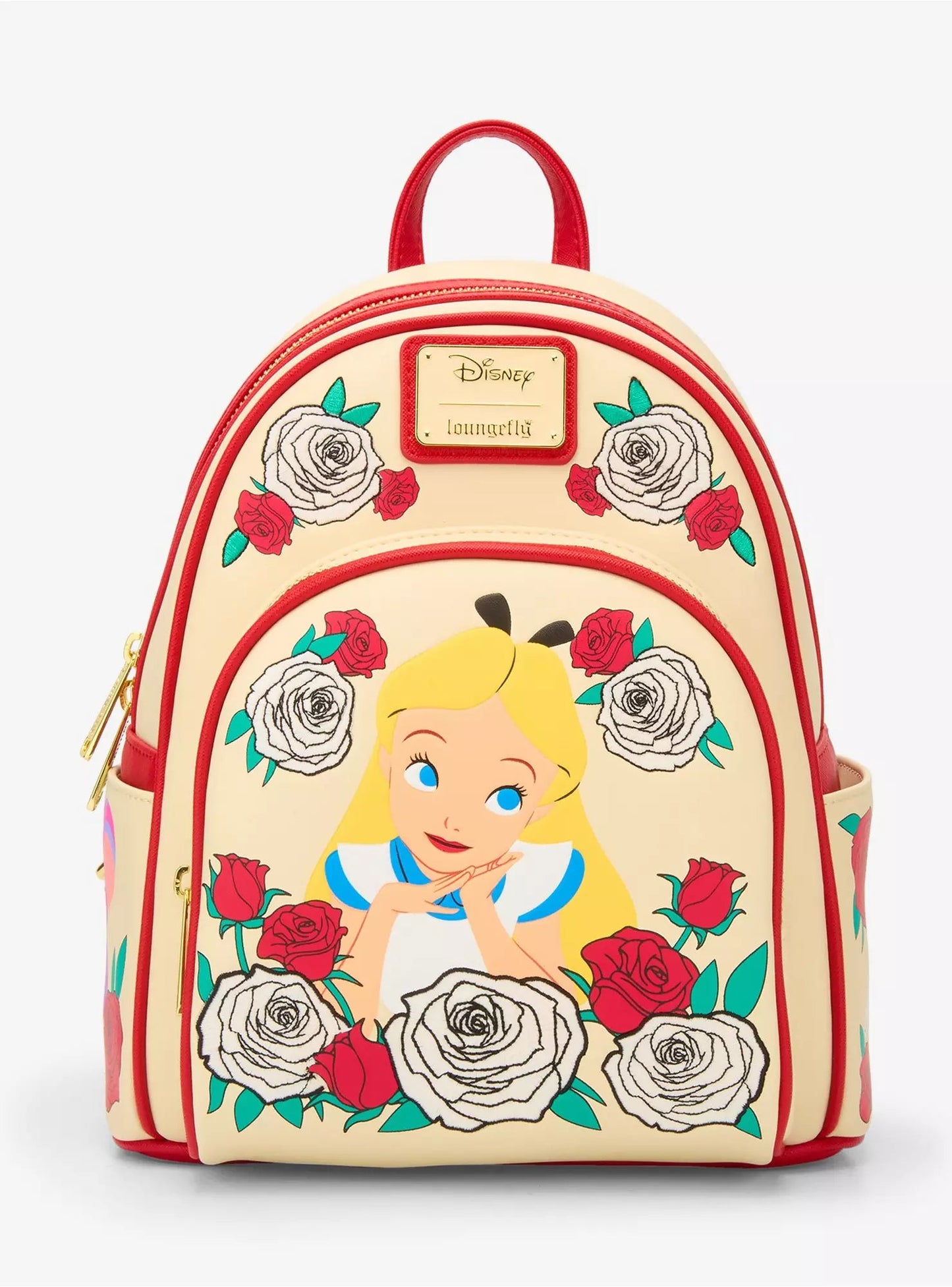 Loungefly Disney Alice au pays des merveilles – Mini sac à dos Roses à changement de couleur HT/BL