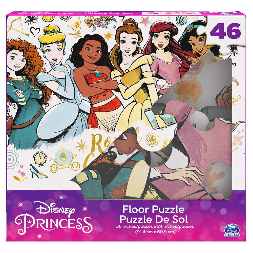 Casse-tête de sol 46 pièces - Princesse Disney Confiserie et cie