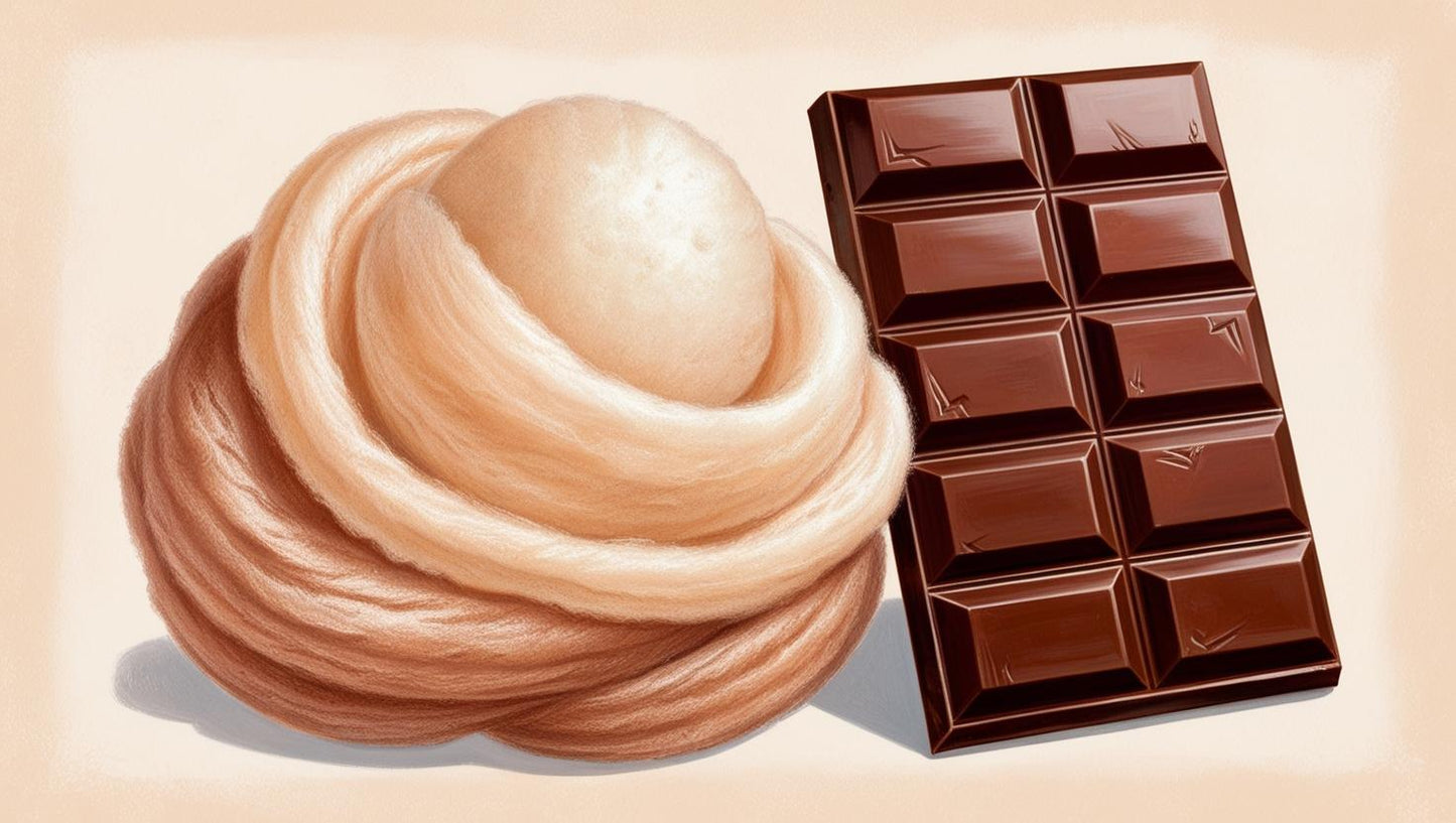 BARBE A PAPA CHOCOLAT 60G