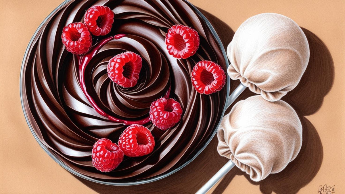 BARBE A PAPA CHOCOLAT FRAMBOISE 60G