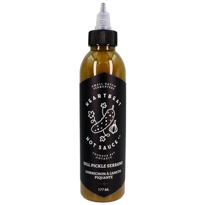 Dill Pickle Serrano - Heartbeat 177ml 2/10 Confiserie et cie