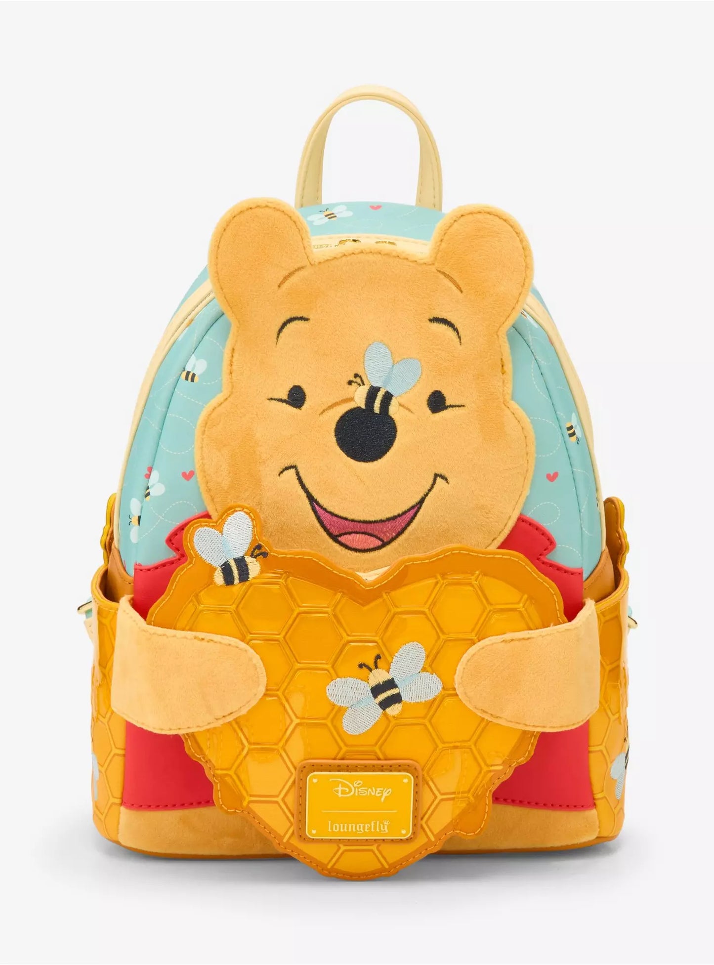 Loungefly Disney Winnie l’Ourson – Mini sac à dos cœur de miel parfumé