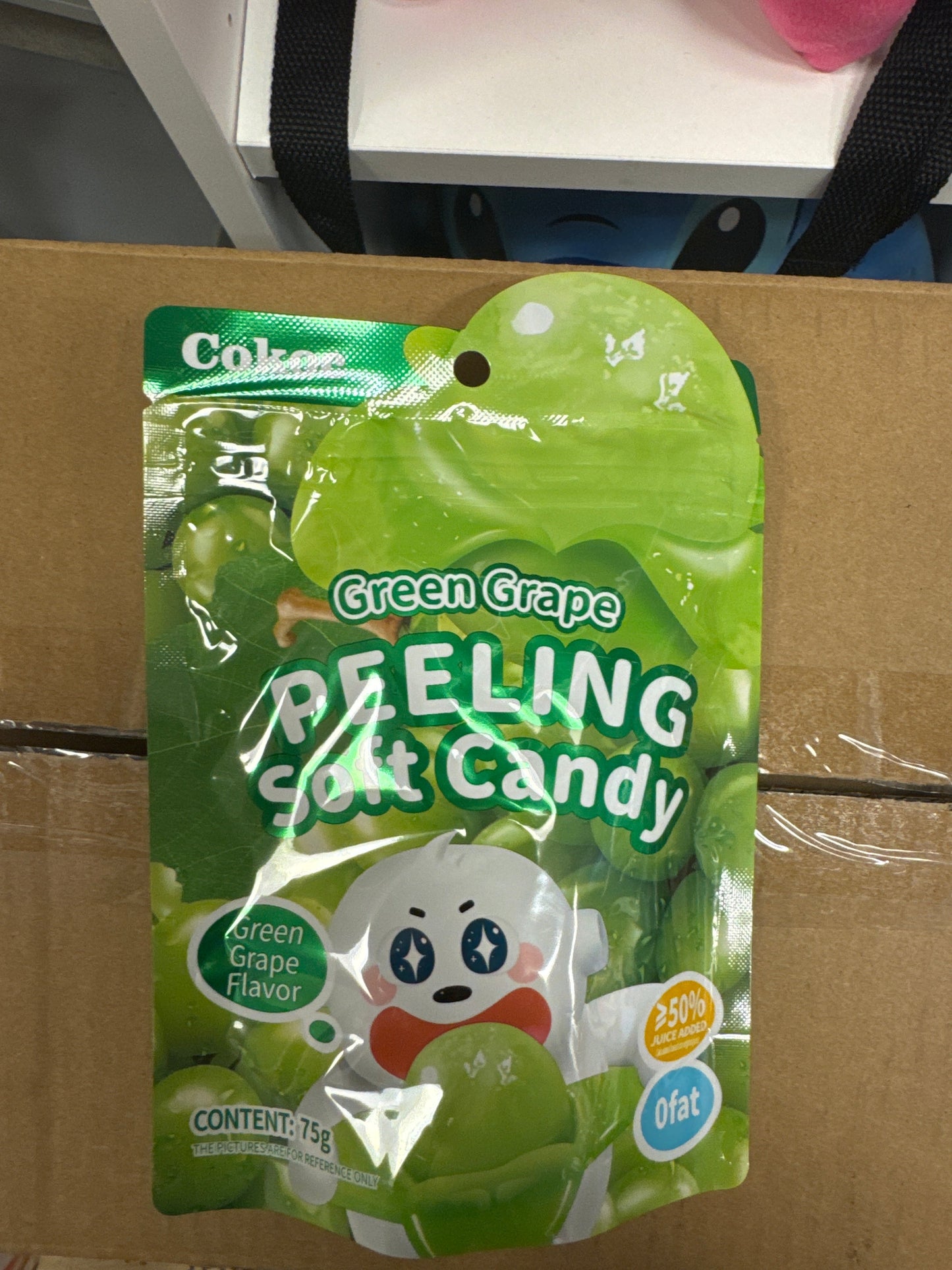 Peeling green grape Lordford