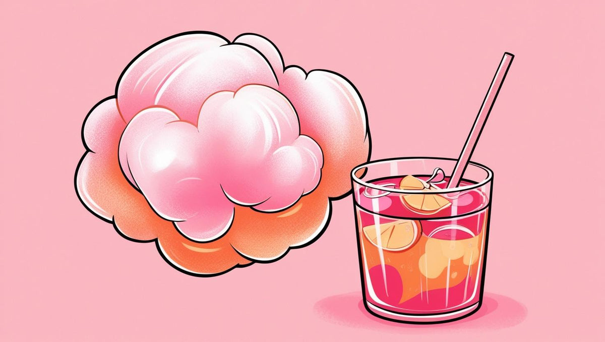 BARBE A PAPA PUNCH AU FRUIT 60G