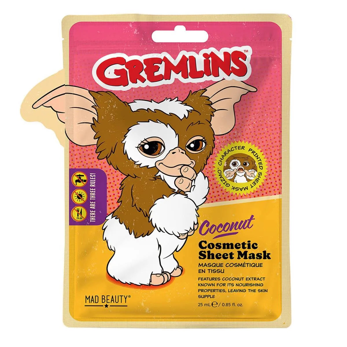 Gremlins Sheet Face Mask - Coconut Mad beauty