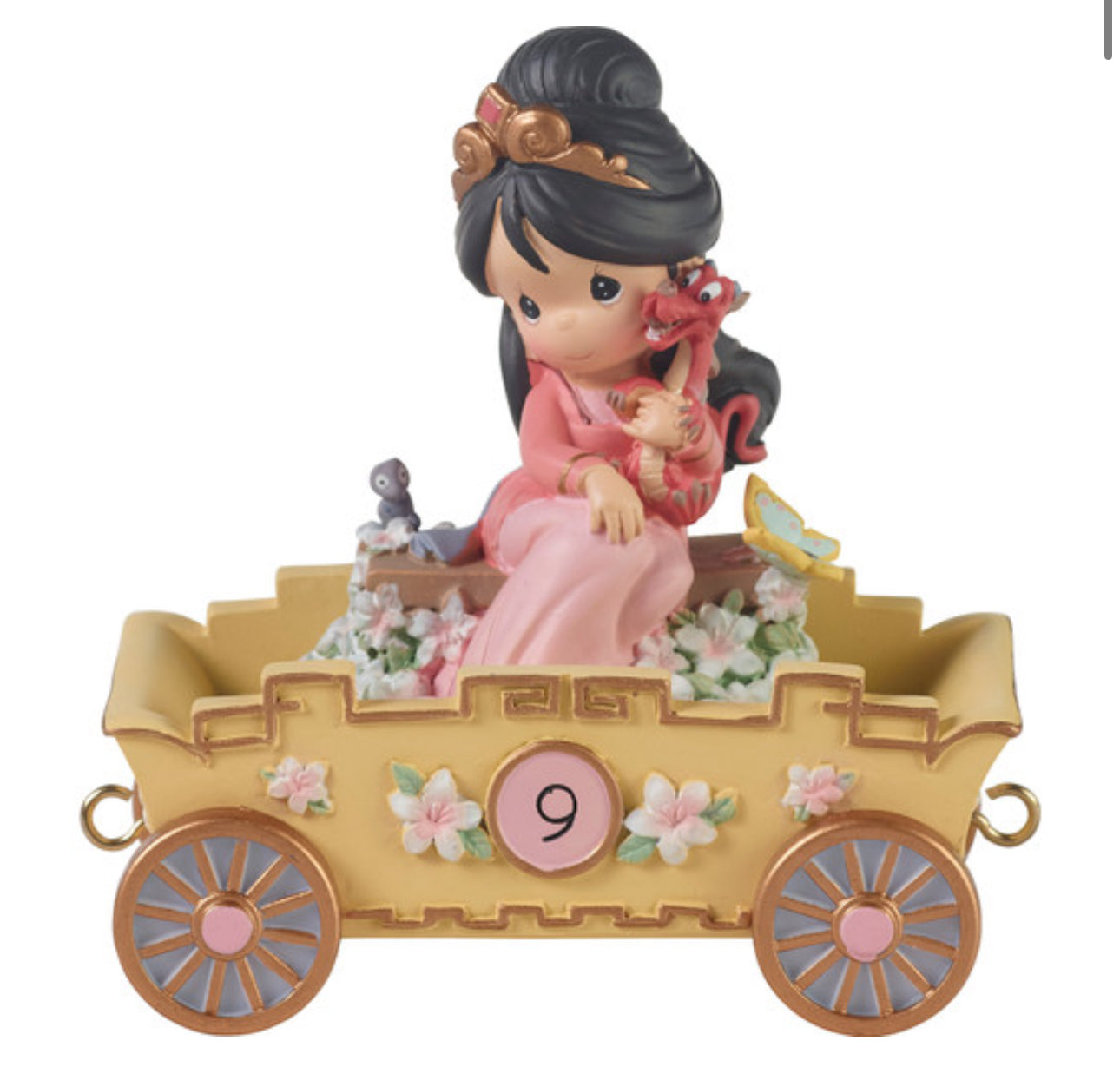 Disney Birthday Parade Mulan Number 9 Figurine