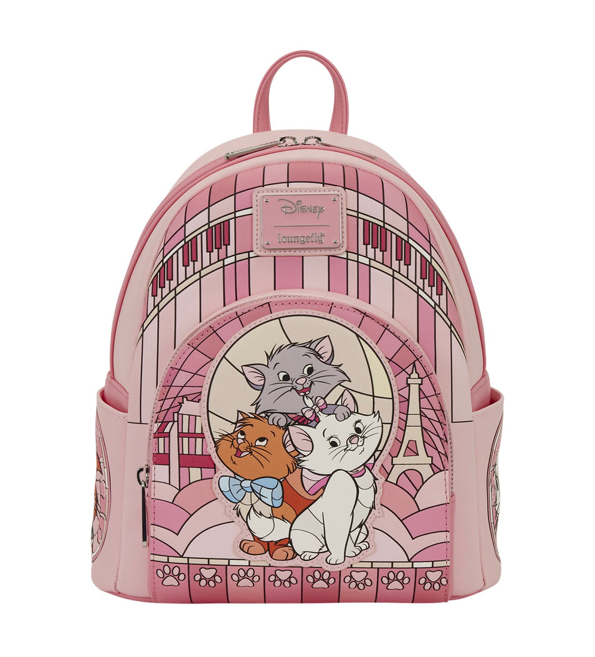 Loungefly The Aristocats Exclusive Stained Glass Mini Backpack HT/BL