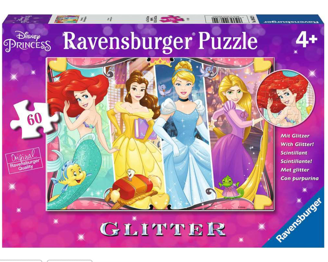 Heartsong 60 pc Glitter Puzzle Ravensburger