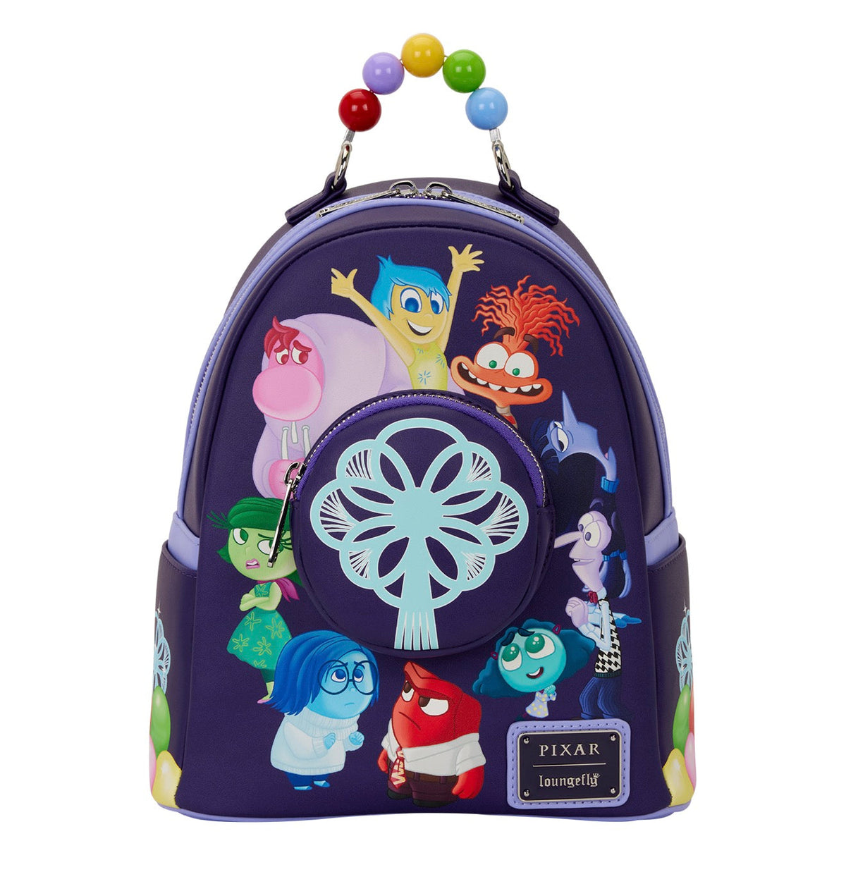 Loungefly Inside Out 2 Light-Up Mini Backpack HT/BL