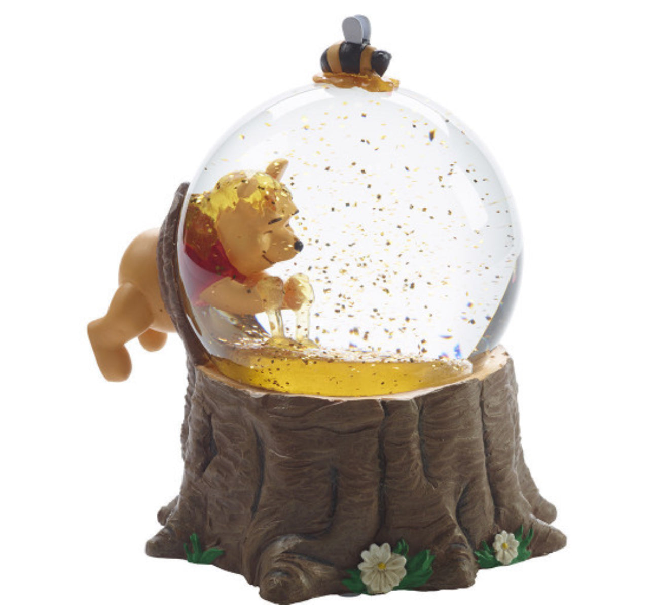 Disney Winnie The Pooh In Tree Stump Waterball