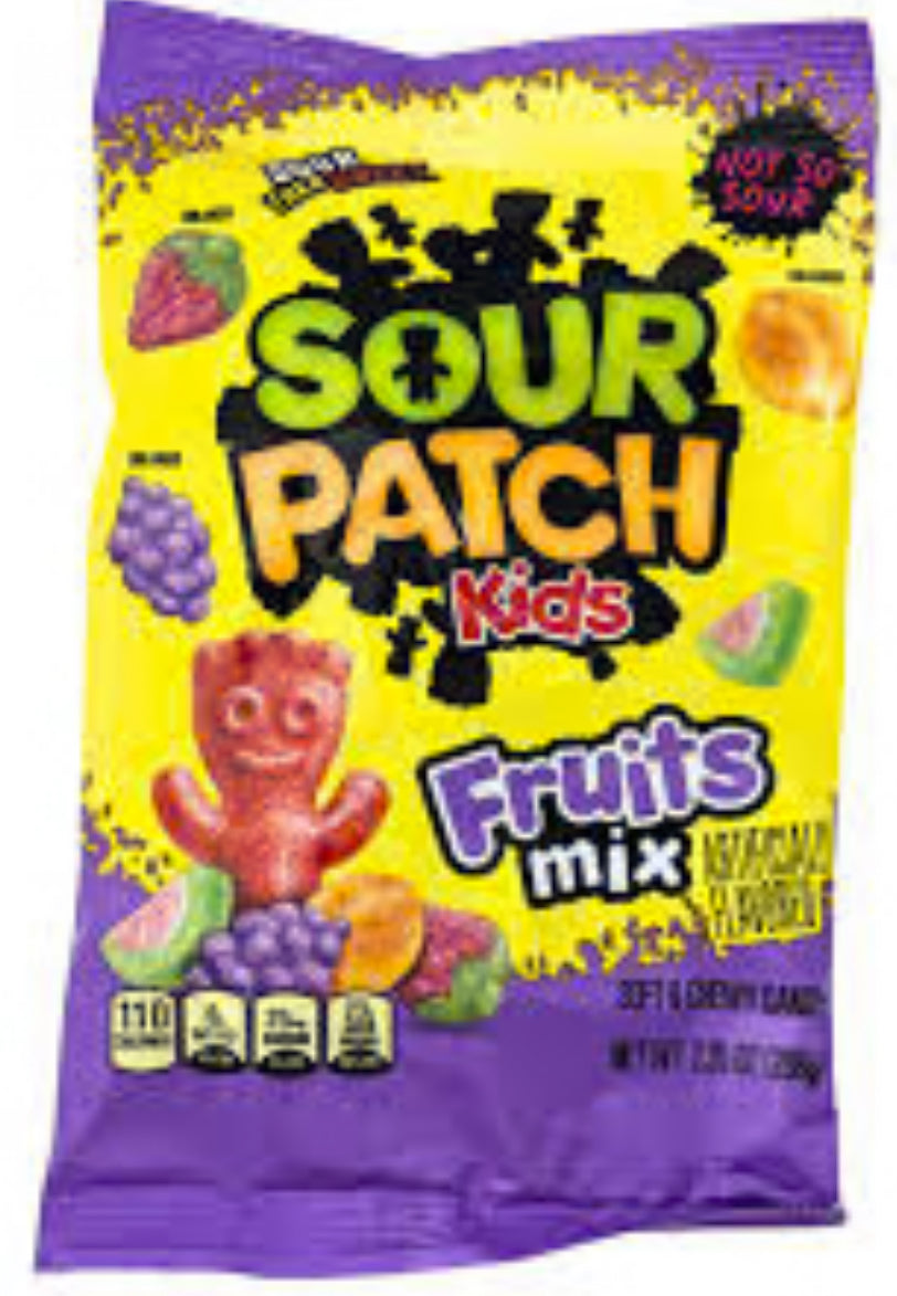 Sour patch kids fruits mix