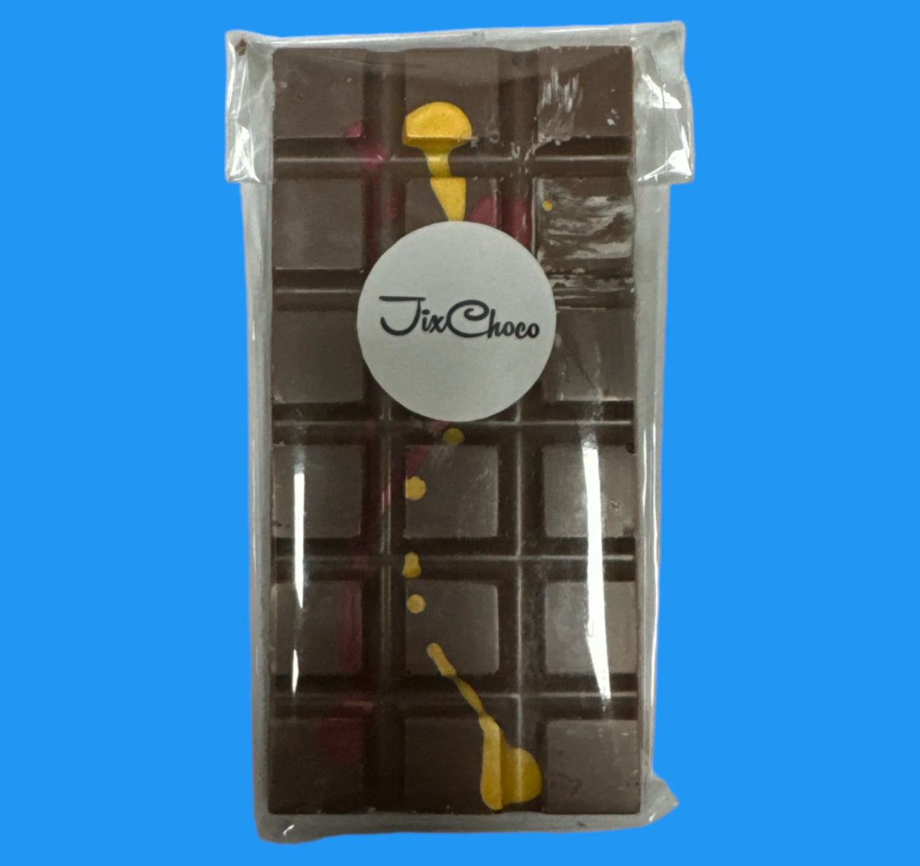 DUBAI CHOCO AU LAIT BARBE A PAPA PISTACHE Jixchoco