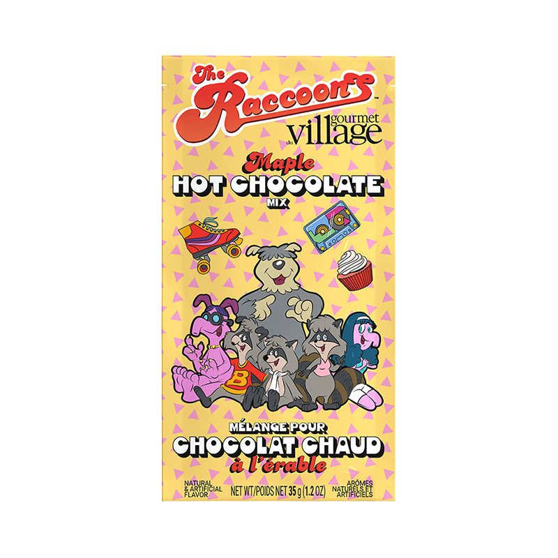 MINI CHOC CHAUD ERABLE RACCOONS THE GANG Ma boutique