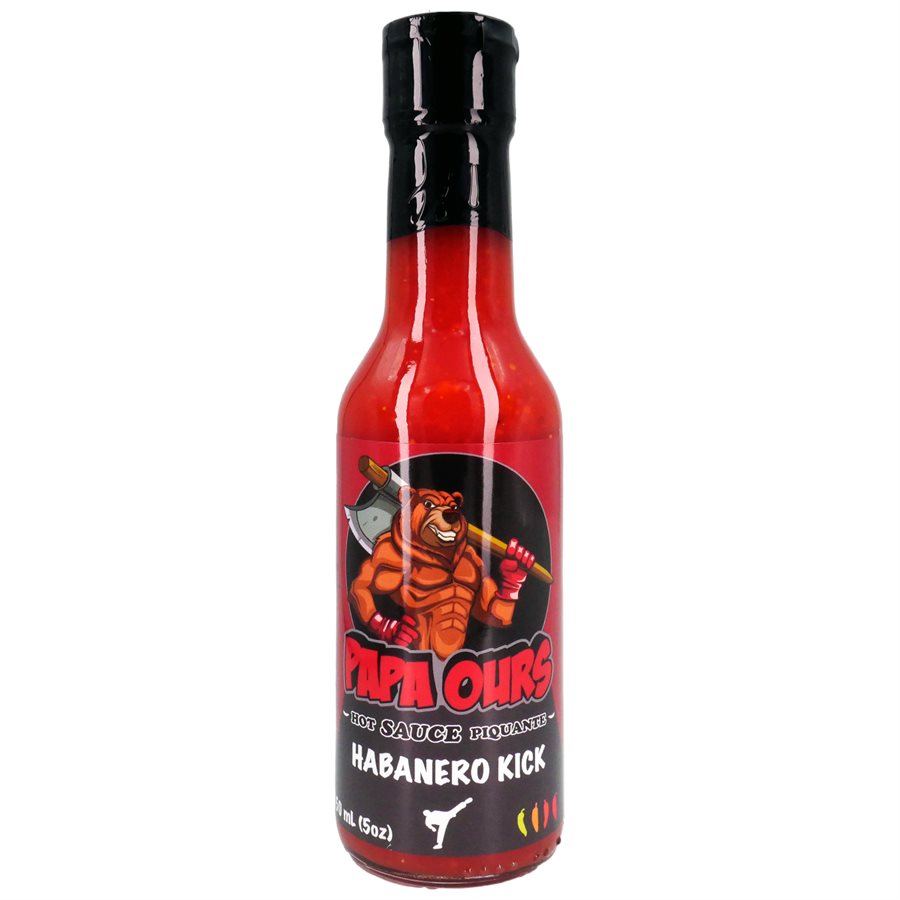 Habanero Kick - Papa Ours 150ml 7/10 Sauces piquantes