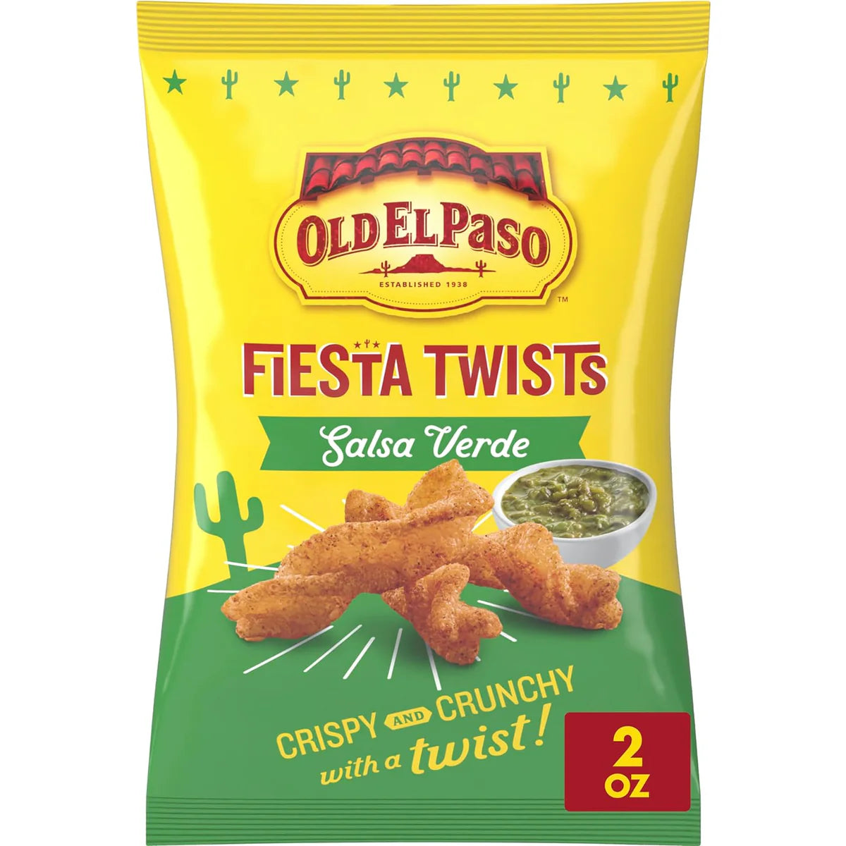 Old El Paso Fiesta Twists Salsa Verde 56g