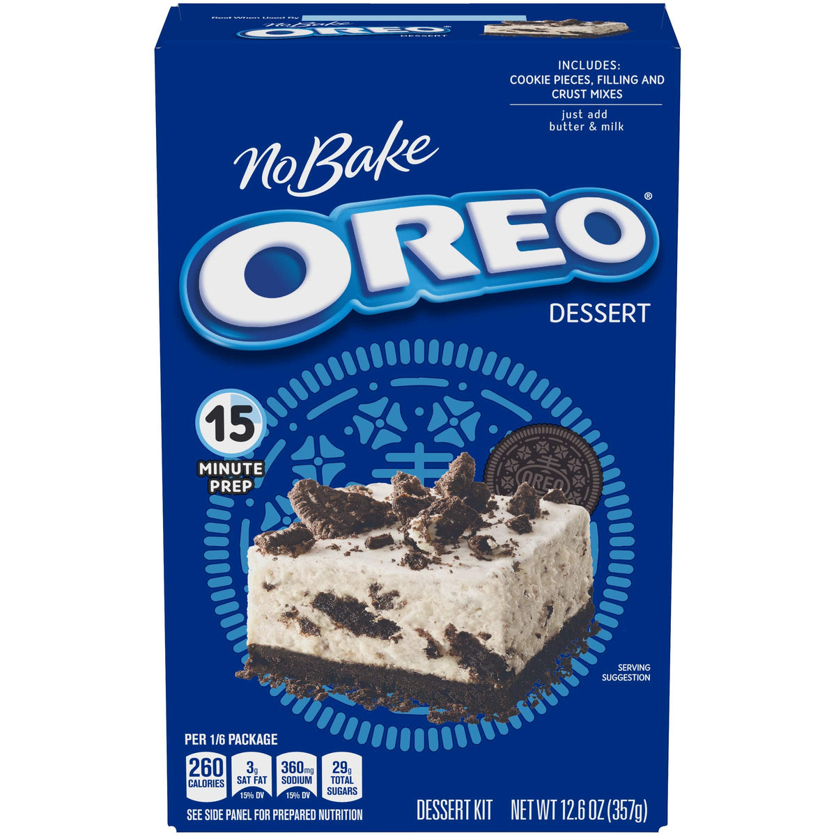 Kraft Jell-O No Bake Oreo Cheesecake Confiserie et cie