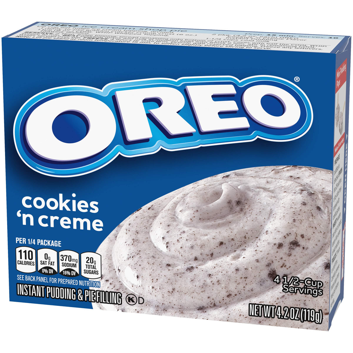 Jell-O Oreo Instant Pudding Mix 4.2oz Confiserie et cie