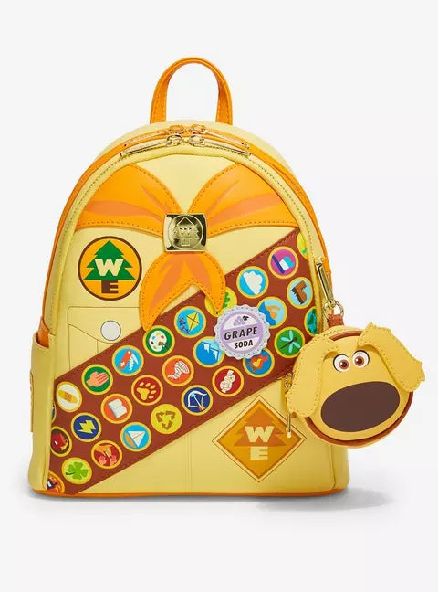Loungefly Disney Pixar Up Russel Wilderness Explorer Mini Backpack with Coin Purse HT/BL