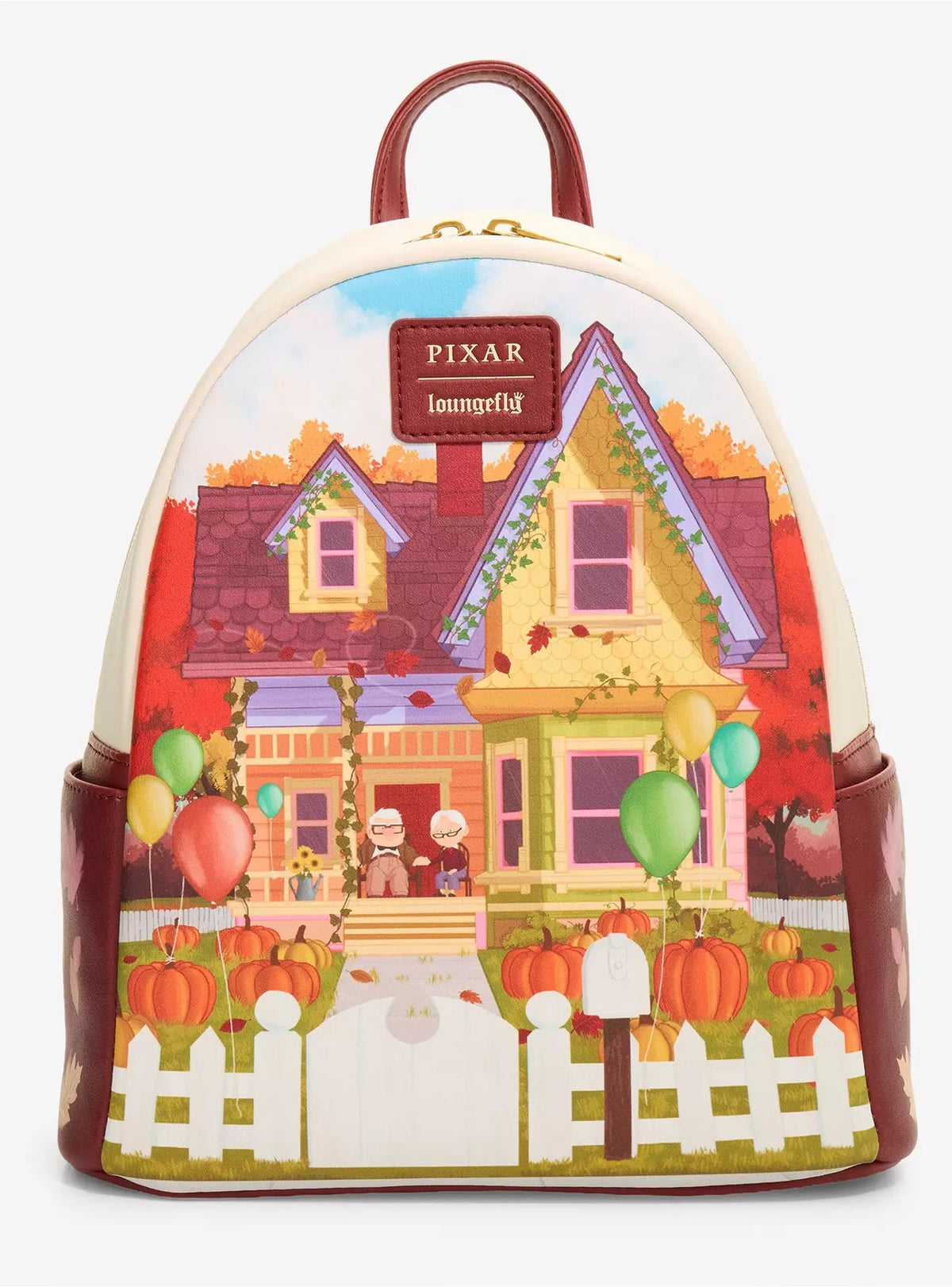 Loungefly Disney Pixar Up Pumpkin Porch Mini Backpack HT/BL