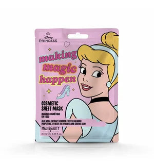 Disney Princess Express Yourself - Cosmetic Sheet Mask Cinderella Mad beauty