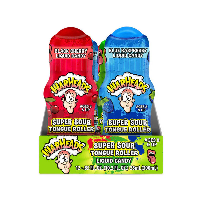 Warheads Super Sour Tongue Rollers 24g