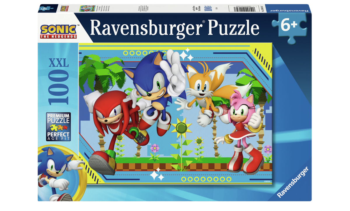Sonic the Hedgehog 100 pc Puzzle Ravensburger