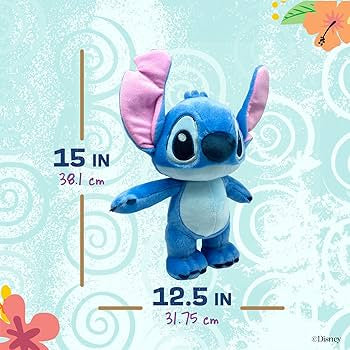 Toutou stitch 15po Groupe ricochet