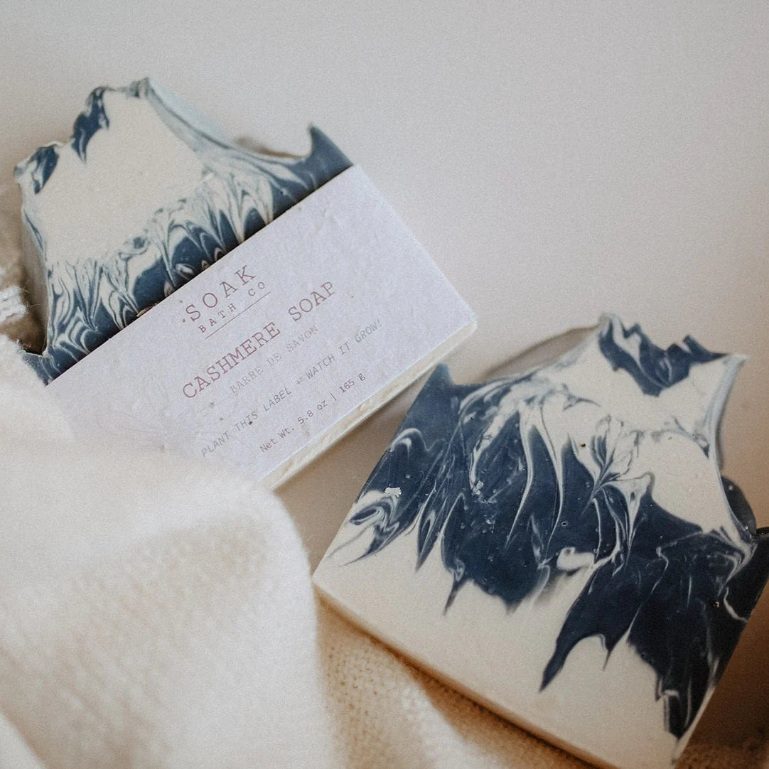 Cashmere Soap bar Soak bath