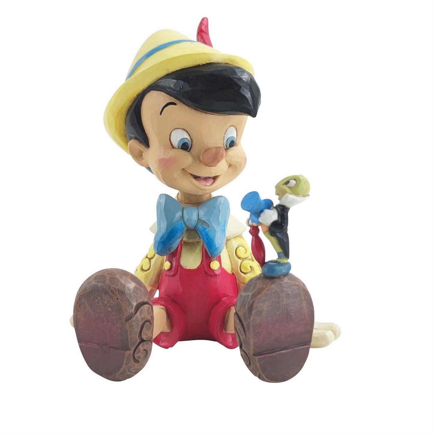 Pinocchio & Jiminy Sitting Enesco