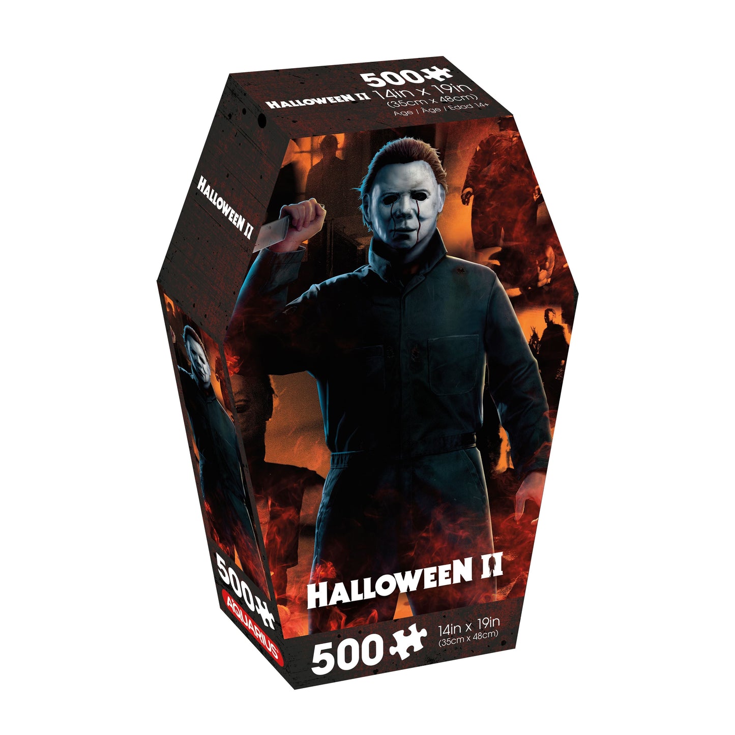 Halloween II Coffin Box 500 Piece Jigsaw Puzzle Nmr