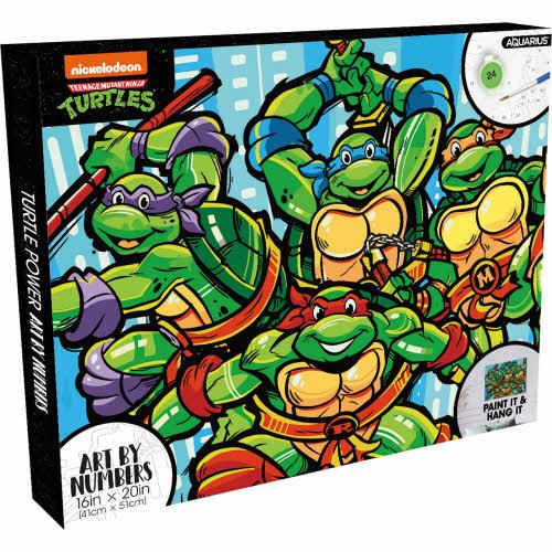 TMNT Art By Numbers Nmr