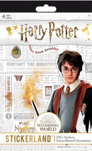 HARRY POTTER-CHARM STORYTELLING-STICKERLAND PAD-4 PAGES Trends