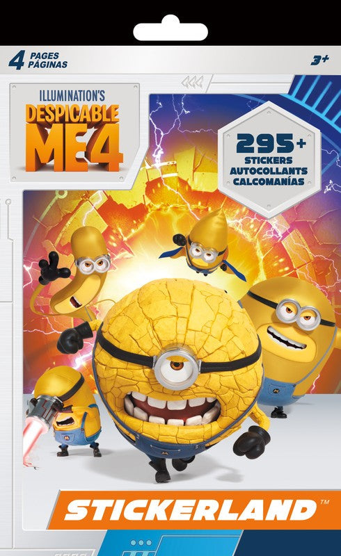 ILLUMINATION - DESPICABLE ME 4 - STICKERLAND 4 PAGE PAD Trends