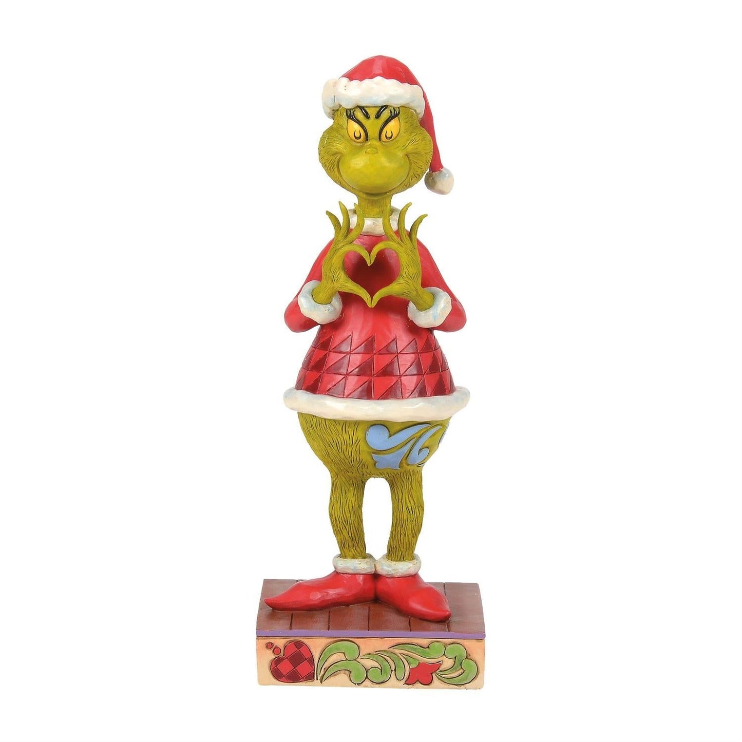 Grinch with Heart Hands Fig Enesco