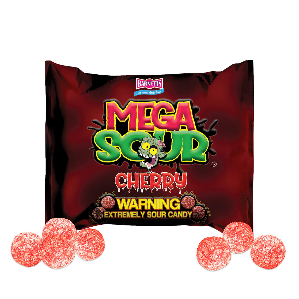 Barnetts Mega Sour Cherry British Blackcat