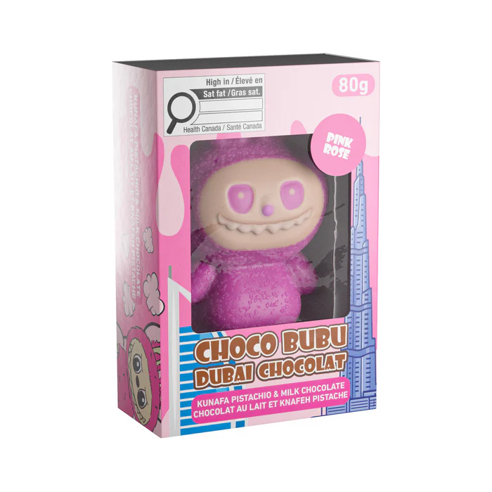 Choco Bubu Dubai Chocolat - Pink - 80g Jjcandy